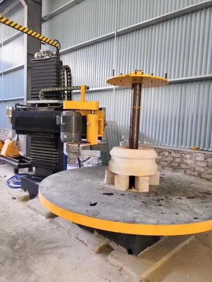 Stone Cutting Machine for Column Bottom and Top Part