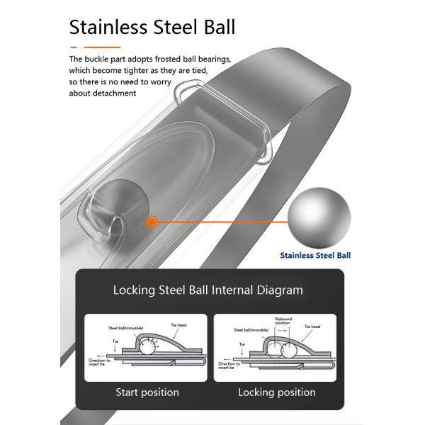 Самозаключающиеся ремни для телекоммуникаций / светофоров / мониторов / волоконно-оптических кабелей