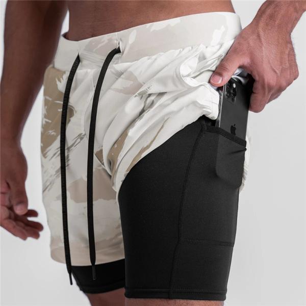 Calças de Esporte de Algodão de Verão Corredores de Praia Cargo Calças de Treino para Homens