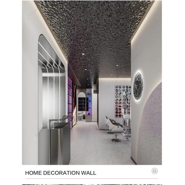 Внутренняя декоративная панель стены панели 3D пульсации воды ЛЮБИМЦА PVC