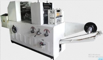 Máquina de dobramento do único tecido manual econômico do bolso das pistas