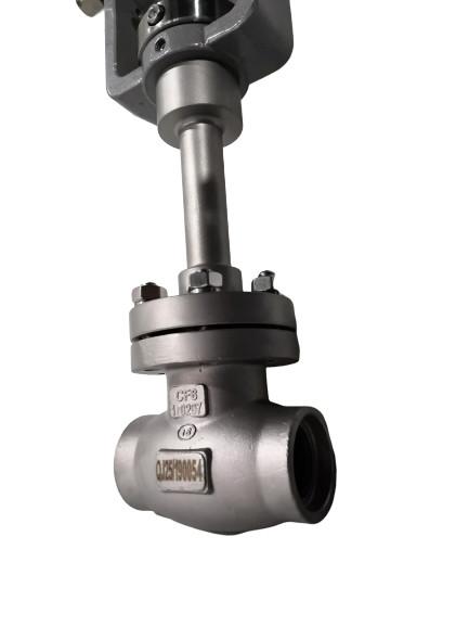 Fogo de aço inoxidável da carcaça da válvula cortada da emergência do LPG de GNL - resistente