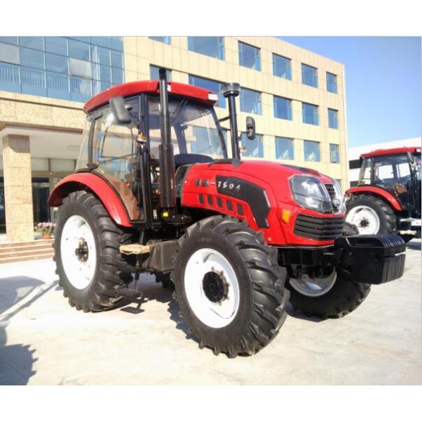 4×4 Wheeled Type Diesel Farm Tractors , 55hp Farm Mini Farm Tractor OEM Brand