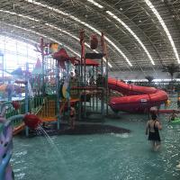 Équipement de jeux aquatiques de piscine, de plastique en fibre de verre, terrain de jeux et parc de jeux