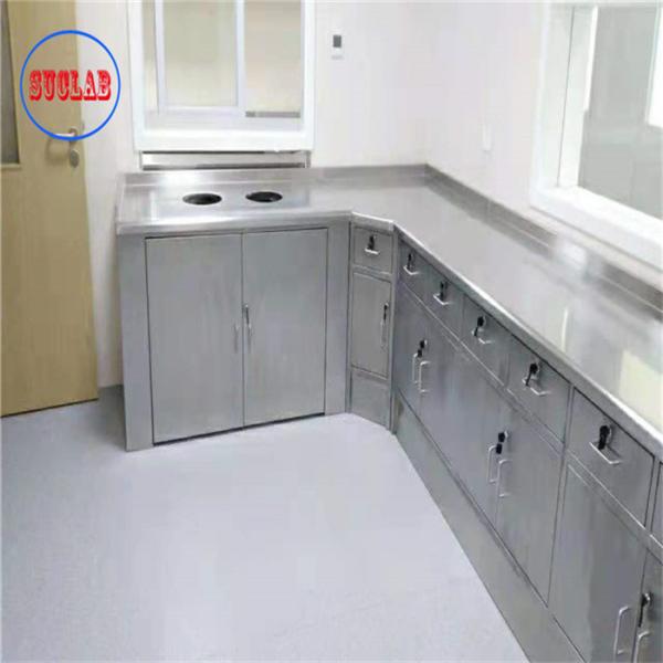 1500*750*900MM Laboratory Bench s within B2B with Stainless Steel Cabinet