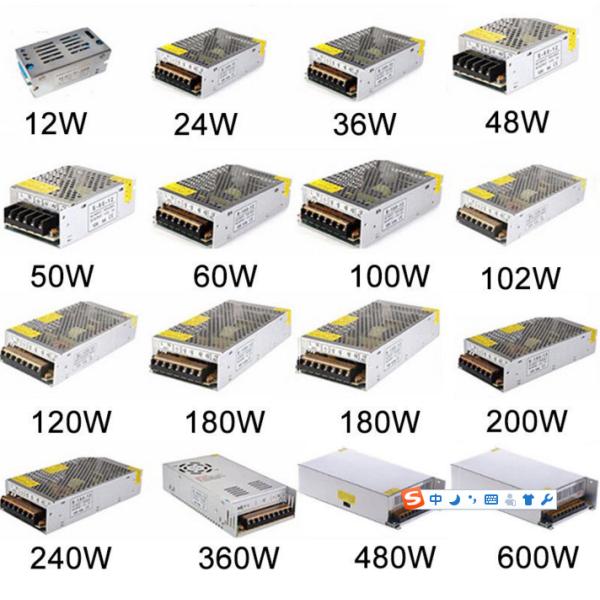 Universal Regulated Switch Power Supply for 3D PSU CCTV Output 15V DC Frequency 60HZ