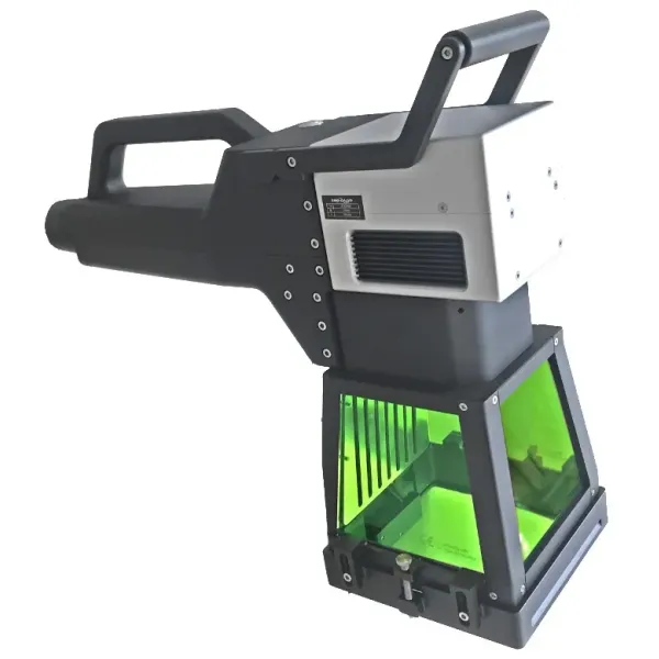 Portable Handheld Fiber Laser Marking System With Safe Cover 1064nm