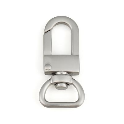 100% Inspection D Shaped Snap Hook Buckle Hardware Metal Snap Swivel Hook for Bags