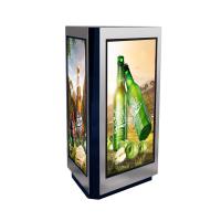 WiFi 3G 4G 3 tomou partido totem do LCD de 43 polegadas do sistema de refrigeração do fã