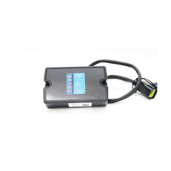 Forklift Telematics Identity Recognition Module with IP66 Protection, Cloud-based Storage, and Card Swipe Identity Verification