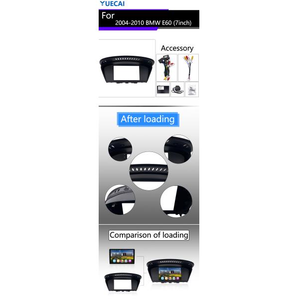 7 дюймовый BMW Android Head Unit GPS Стерео 2004-2010 BMW E60 Android Head Unit