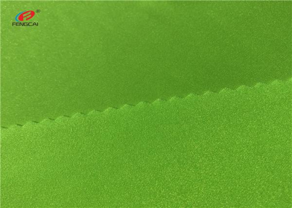 Jacquard verde resistente UV material feito malha do Sportswear da tela do Spandex do poliéster