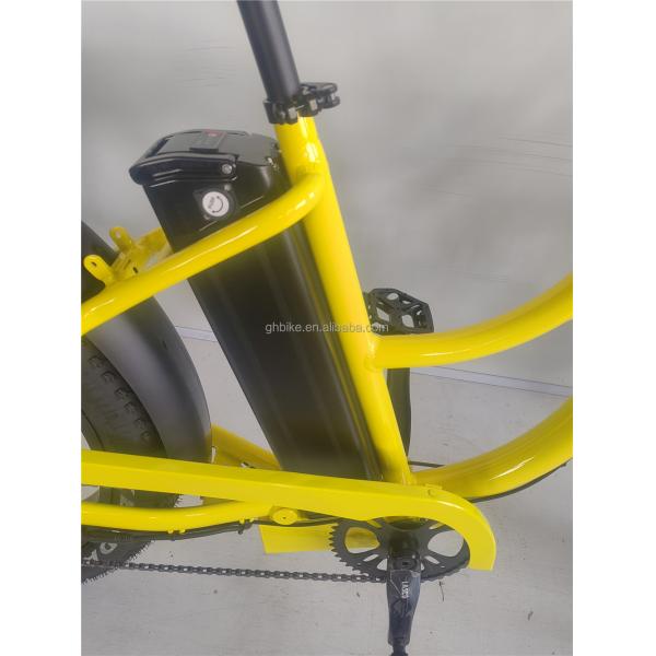 26 Inch Fat 4.0 Tire 48V 750W 45KM/H 21AH Electric Beach Cruiser Bike with LCD Display