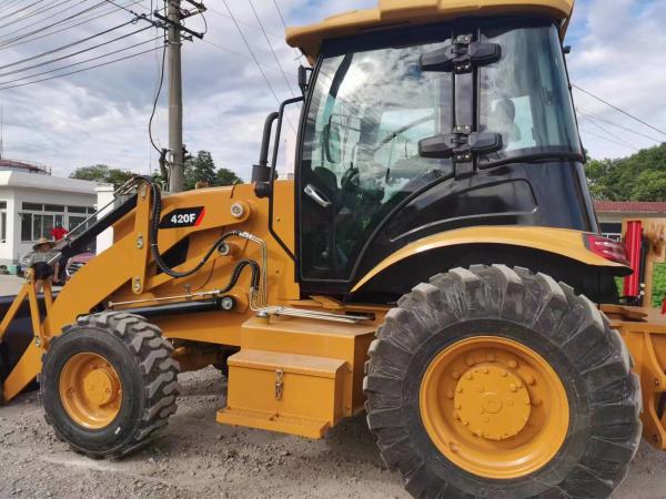 92 KW Front Loader CAT 420F Backhoe Excavator for Smooth and Precise Digging