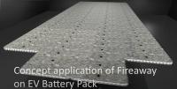 Asbestos Free Mica Products For EV Battery Pack Insulation Of Fireaway