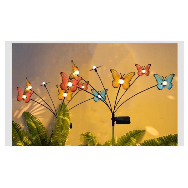 Outdoor Waterproof Solar Light Solar Firefly Lamp for Garden Lawn Outdoor Decor