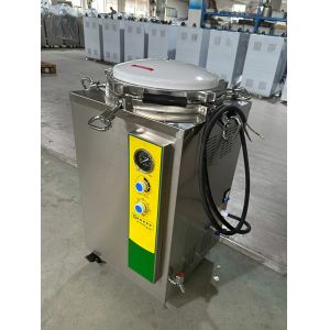 Mini Capacity 35Liters Reliable Sterilization Effect Mushroom Autoclave
