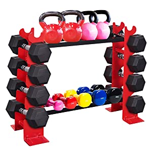 Гальванизированный 5-уровневый подставник для гантели для домашнего тренажера с силовыми упражнениями с покрытием порошками