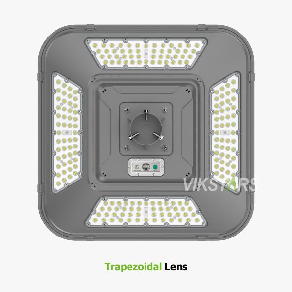 Outdoor IP66 Street Lamp Lawn Patio Yard Walkway Landscape Waterproof With Remote Control