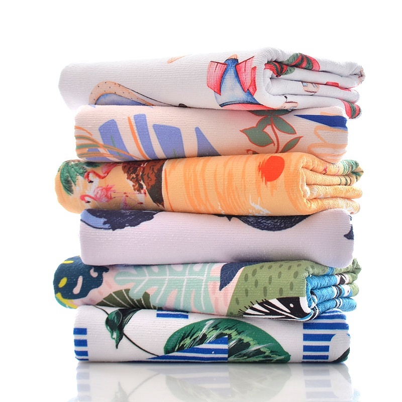 240gsm Large 100% Polyester Quick Dry Microfiber Beach Towel 70x140cm