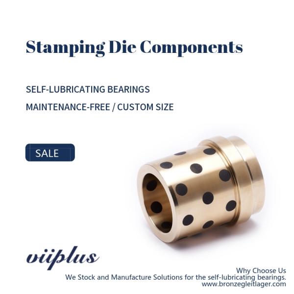 Straight Oilless Sliding Bearings & Flange Stamping Die Components DIN