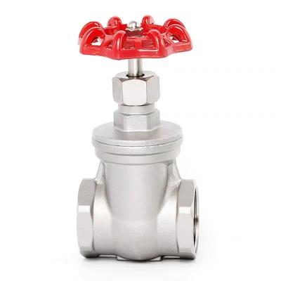 Non Rising Stainless Steel NPT/BSPT/BSPP Water Gate Valve for Normal Temperature