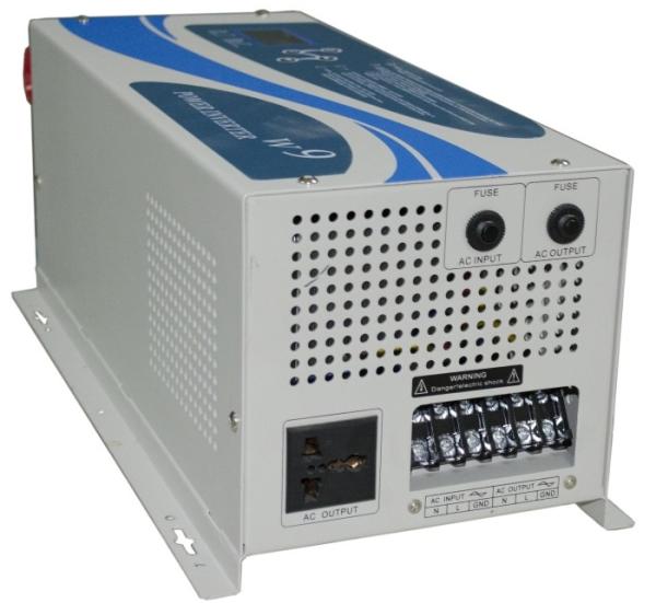 DC To AC Low Frequency Pure Sine Wave Inverter , OEM 5KW Solar Inverter For Home
