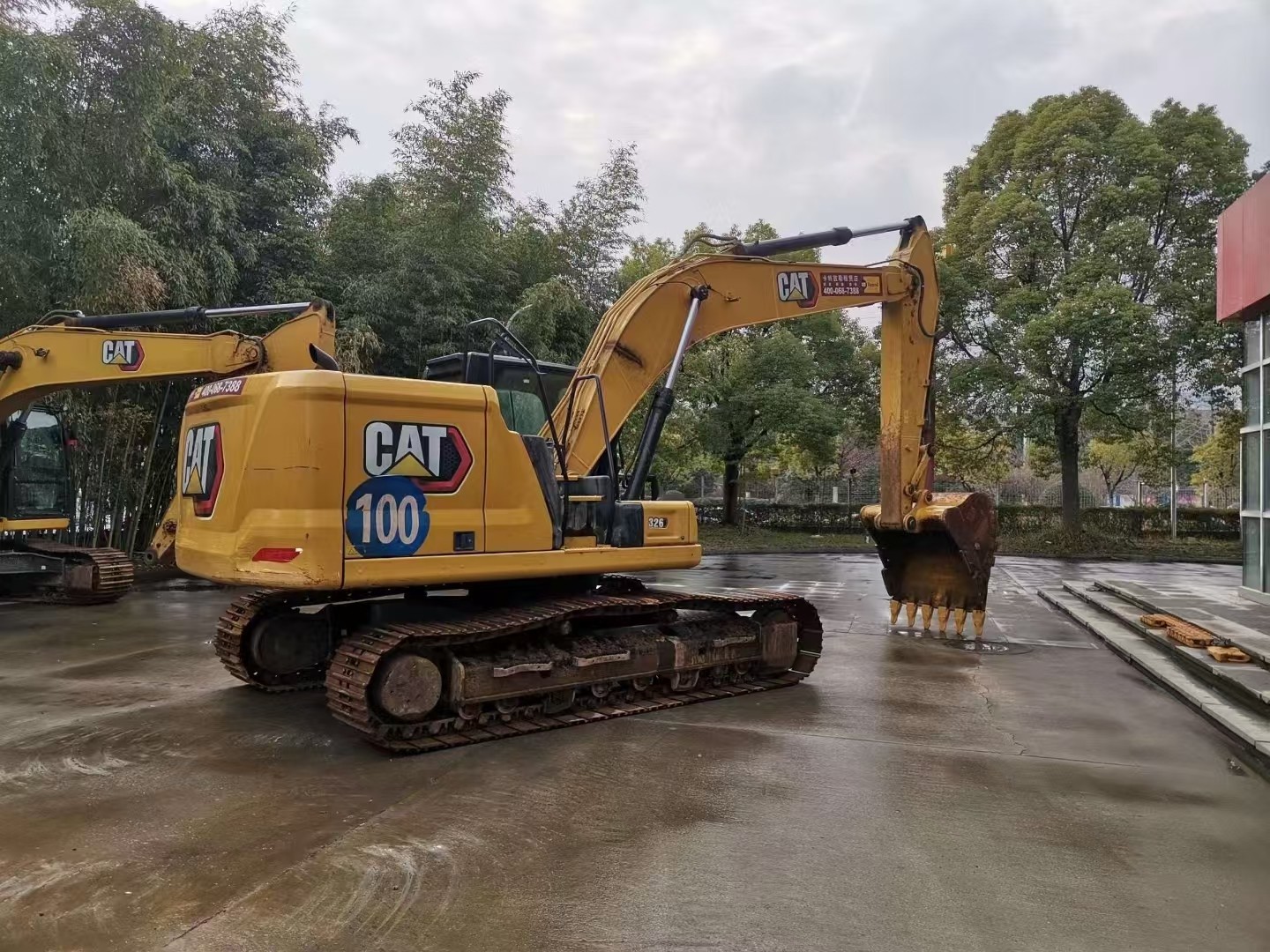 CAT 320GC экскаватор, используется для строительства и дорожного строительства