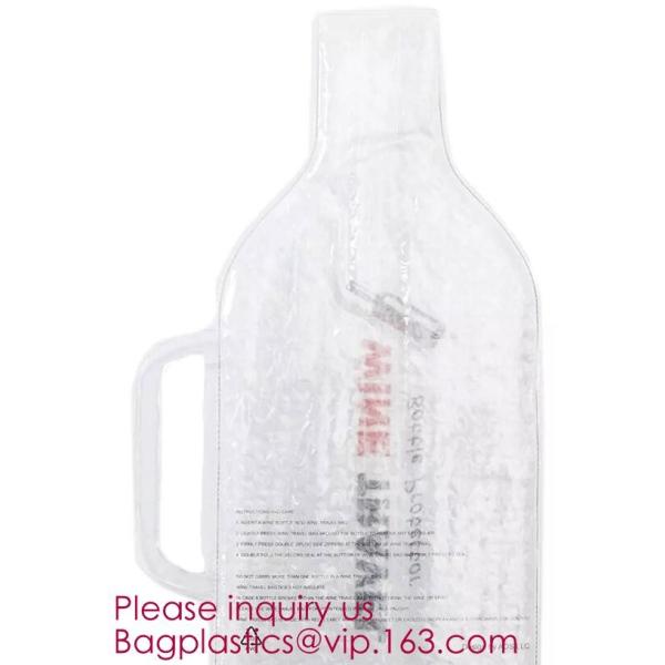 Reusable protector cover holder bag,protector plastic bubble bags for wine bottles wine bottle cover, BIODEGRADALE, ECO