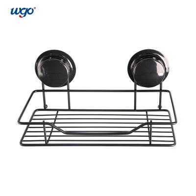 Damage Free Mounting No Drilling Hole Needed Shower Caddy Self Adhesive Bath Accessories Chrome Holder