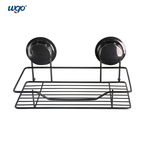 Patented Strip Strongly Mounted Bath Caddy Shelf Self Adhesive