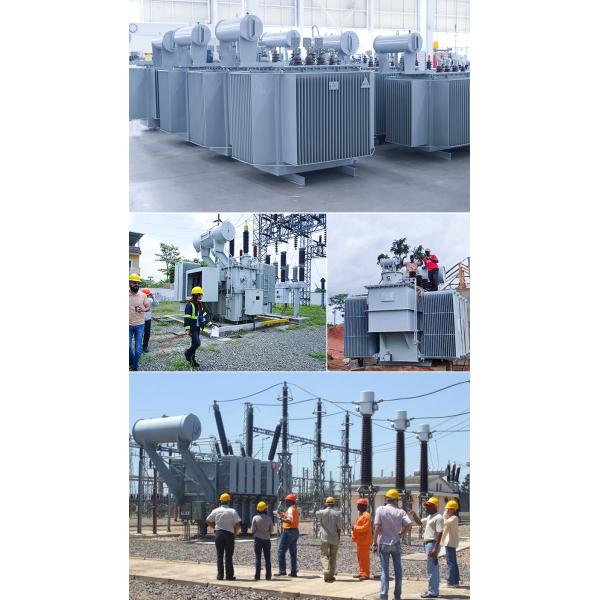 Oil Filled Power Transformer 2500KVA 1600 2000Kva Copper Winding Low Loss