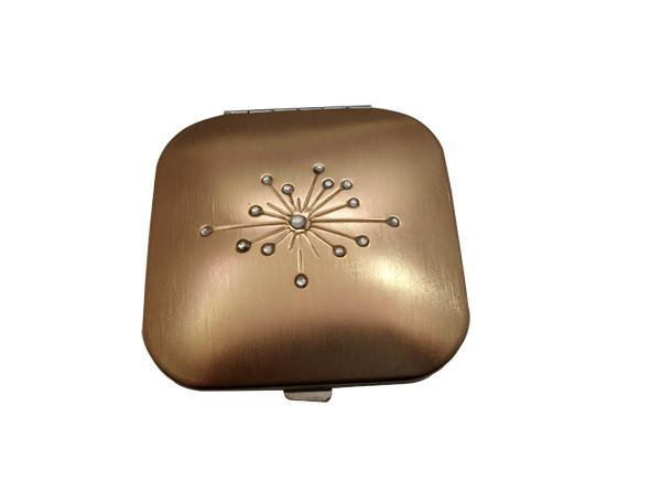 Diamond makeup mirror
