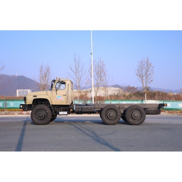 All-Wheel Drive 25-Ton Off-Road Special Vehicle Chassis Modification _ 6*6 Truck Chassis Sales and Customization _ 260HP 6x6 Off-Road Chassis