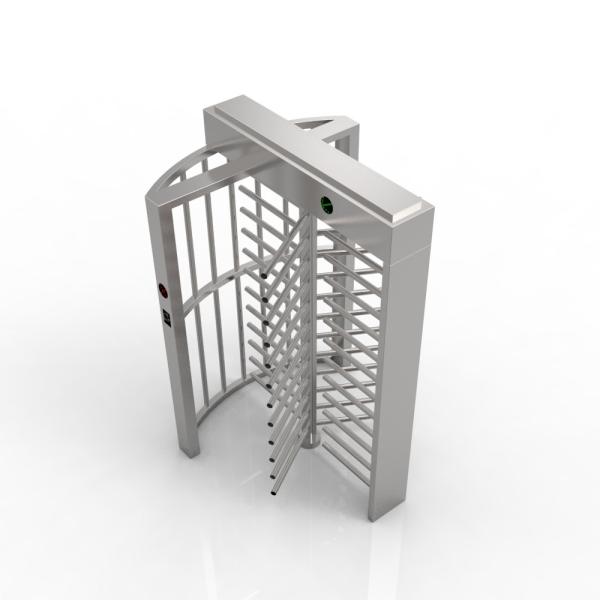 Full Height Security Subway Double Turnstile System Access Control For Sale