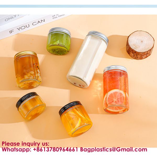 Glass Juice Bottles Pack 16 Oz – Wide Mouth Reusable Bottles With Stainless Steel Lids – Heat-Resistant Borosilicate Glass, BPA Free, Leakproof For Juicing, Smoothies, Milk, Infused Water