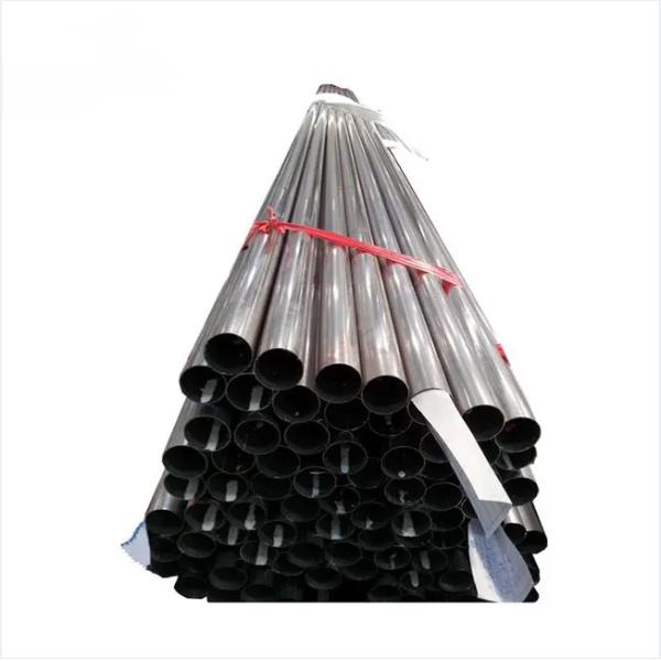 SUS 201 304 316L 6m Length Seamless Stainless Steel Tubing Sch40 Thick Polished Surface For Construction
