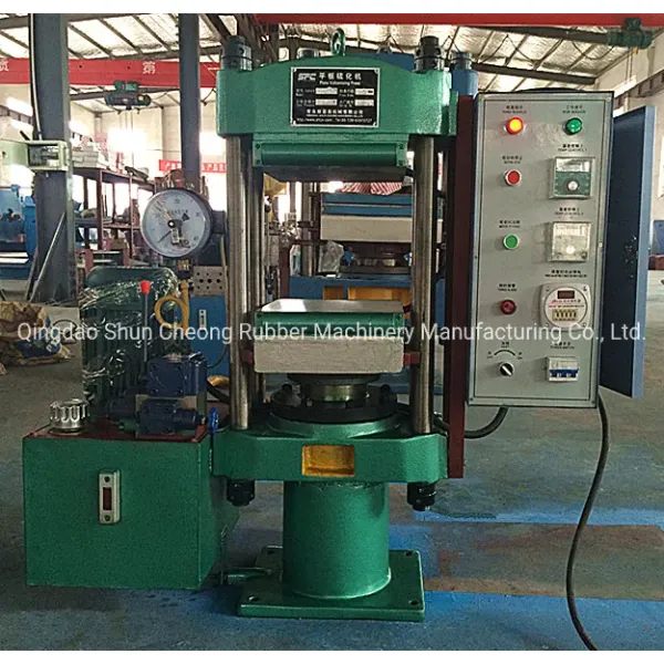 Efficient Hydraulic Silicone Rubber Molding Compression Press Rubber Vulcanizer Curing Press