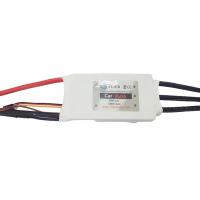 Controlador 8S do motor do carro do Esc Rc material do Mosfet de 250 ampères com dissipador de calor do fã