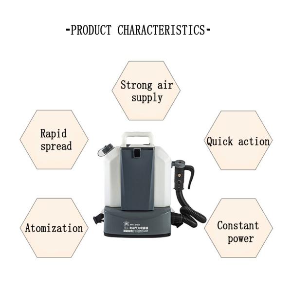 500w Power Battery Pump 5L High Pressure Sprayer Gasoline Backpack Sprayer