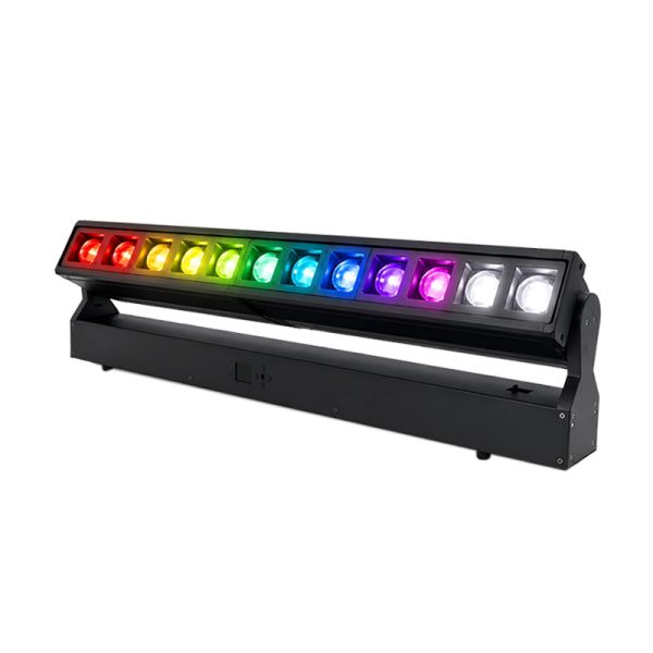 12x40W RGBW 4in1 LED Stage Moving Bar Light DMX512 Wash LED Beam Bar Fixture