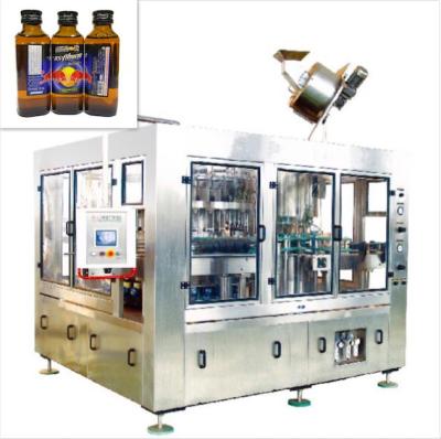 Excellent Performance Auto Glass Bottle Filling Line For Energy Drink