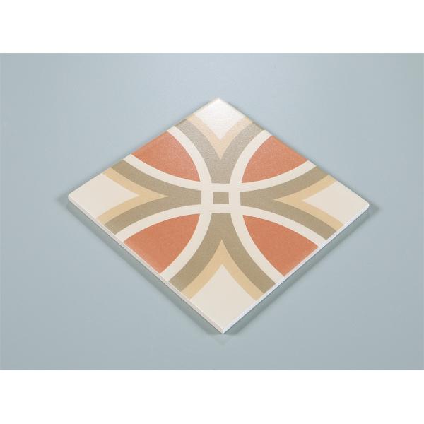 20x20cm Beige & Yellow Ceramic Rustic Tile for Floor and Wall