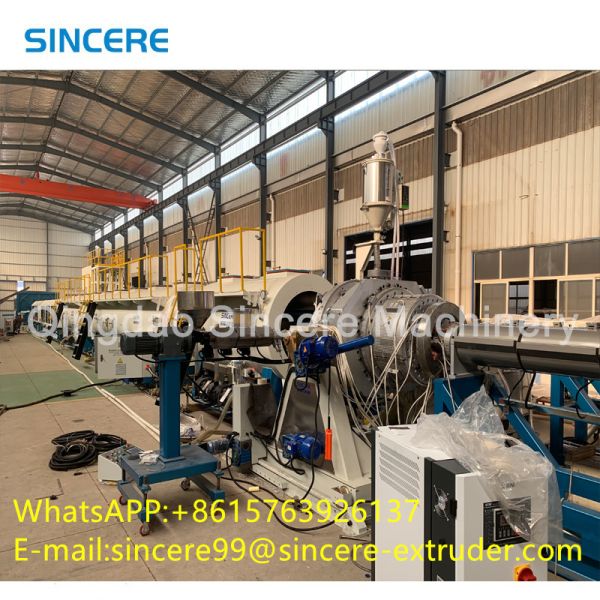 HDPE PE PP Irrigation Water Pipe Extruder Machine
