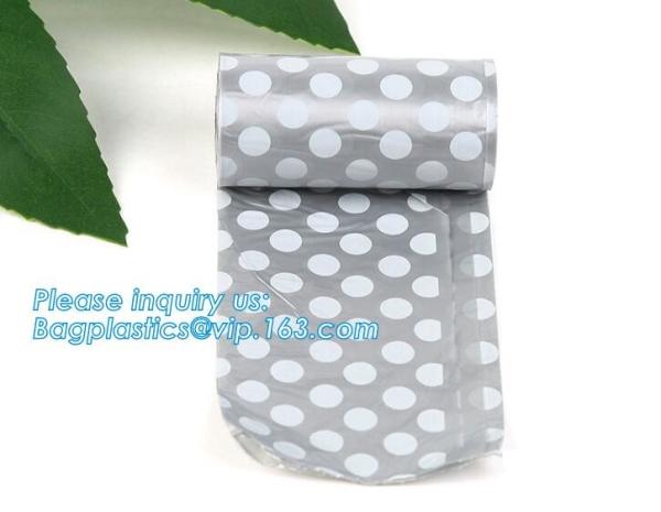 LED Flashlight Dog Waste Bag Dispenser Holder with Pet Waste Bag Poop Roll Bags, BPI ASTM D6400 EN13432 Approval Customi