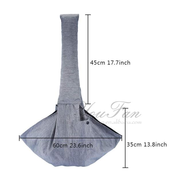 Waterproof Pet Sling Carrier Bag For All Seasons Outdoor Activities