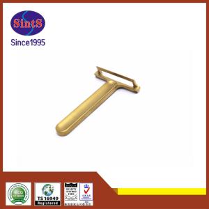 ODM Metal Stainless Steel Razor Handle With PVD Brush Surface
