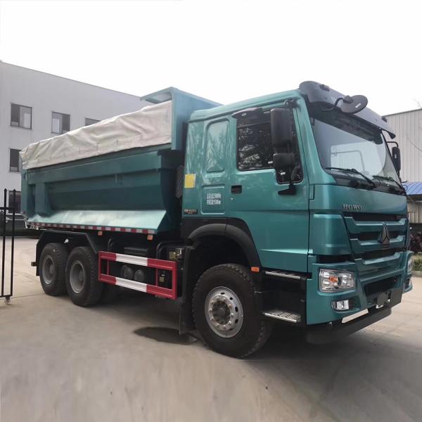 Sinotruk HOWO 10 Wheel Dump Truck 371HP Second Hand Tipper Truck with Yellow Seats ≤5