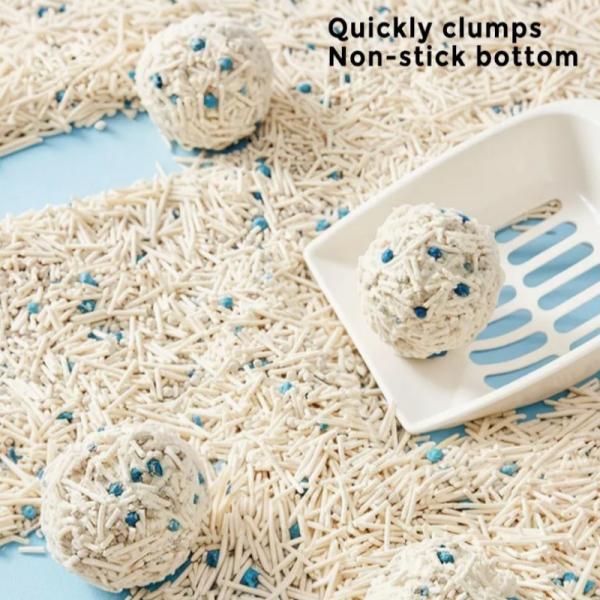 Custom Tofu Bentonite Mixed Cat Litter Strong Deodorization Ultra Absorbency