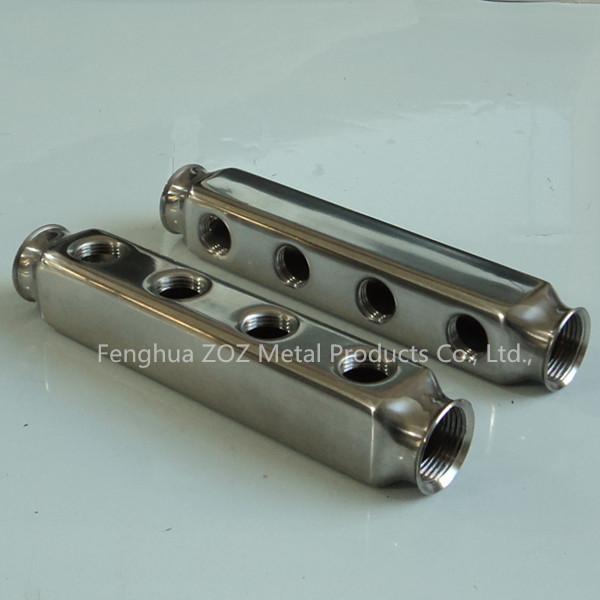 1-1/4 Stainless Steel Manifold Bar for Water and  Heating Systems